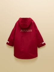 Joules Girls' Coverall Berry Pink Waterproof Changing Robe - Image 2 of 5