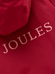 Joules Girls' Coverall Berry Pink Waterproof Changing Robe - Image 5 of 5