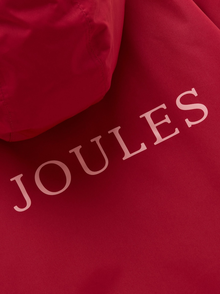 Joules Girls' Coverall Berry Pink Waterproof Changing Robe - Image 5 of 5 Joules Girls' Coverall Berry Pink Waterproof Changing Robe - Image 5 of 5