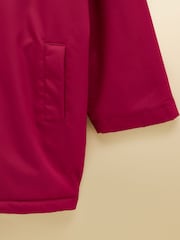 Joules Girls' Coverall Berry Pink Waterproof Changing Robe - Image 8 of 9