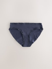 Gri/Roz/Crem - set de 4 Pachet din bumbac și Dantelă Șosete scurte - Imaginea 2 din 7