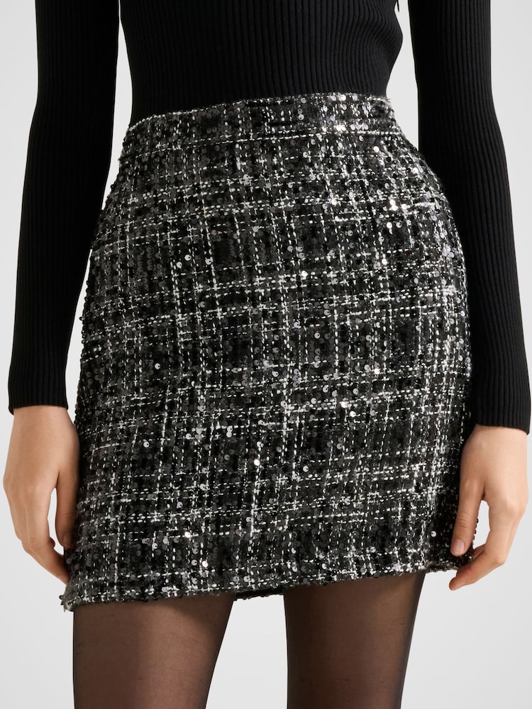 Forever New Paisley Boucle Mixed Mini Dress - Imagen 1 de 5 Forever New Paisley Boucle Mixed Mini Dress - Imagen 1 de 5