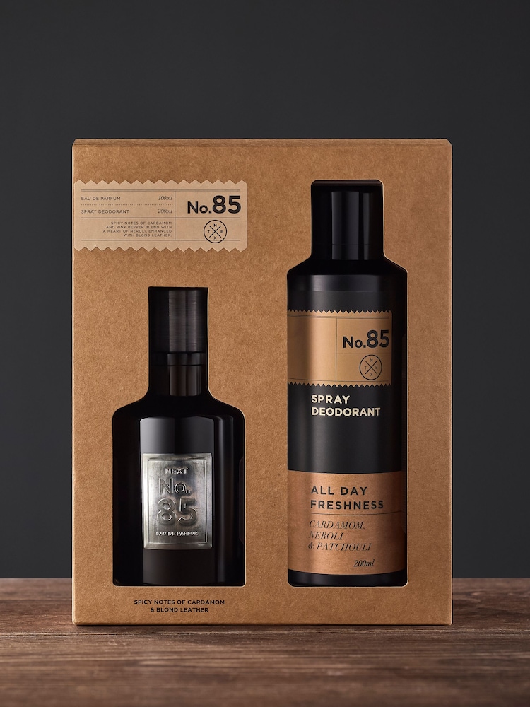 No85 Eau De Parfum and Bodycare 100ml & Deodorant Gift Set - Image 1 of 2 No85 Eau De Parfum and Bodycare 100ml & Deodorant Gift Set - Image 1 of 2