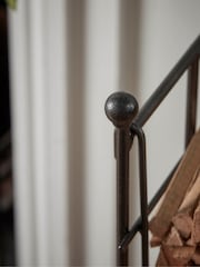 Cox & Cox Black Tall Log and Kindling Holder - Image 2 of 5