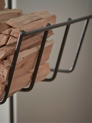 Cox & Cox Black Tall Log and Kindling Holder - Image 5 of 5