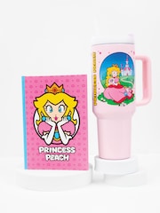 Pyramid International Pink Super Mario Peach 40oz Tumbler & Notebook Gift Set - Image 1 of 3