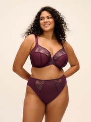 Elomi Purple Reja Underwire Plunge Bra - Image 1 of 8