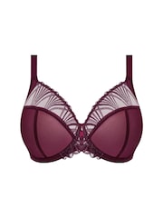 Elomi Purple Reja Underwire Plunge Bra - Image 8 of 8