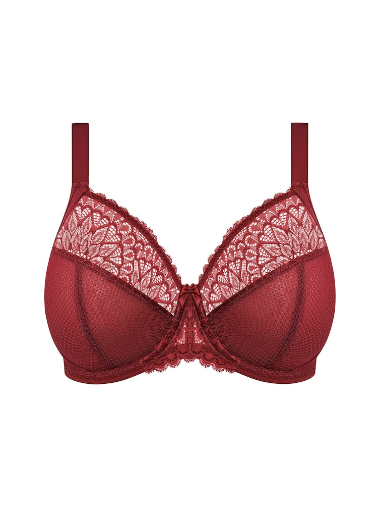 Elomi Red Tiernie Underwire Plunge Bra - Stretch - Image 5 of 5 Elomi Red Tiernie Underwire Plunge Bra - Stretch - Image 5 of 5
