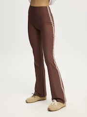 Cotton On Light Brown Fleece Lined Flare Leggings - Image 1 of 6