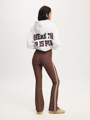 Cotton On Light Brown Fleece Lined Flare Leggings - Image 2 of 6