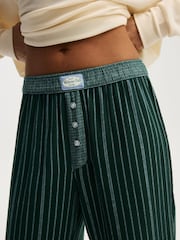 Verde - Cotton On Flannel Wide Leg Trousers - Imagen 2 de 5