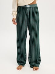 Verde - Cotton On Flannel Wide Leg Trousers - Imagen 4 de 5
