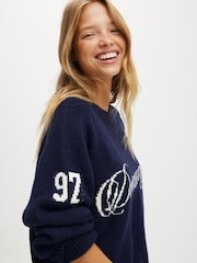 Azul - Cotton On Chunky Knitted Jumper - Imagen 3 de 4