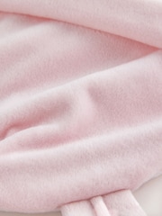 Rosa/blanco - Pack de 2 gorros de terciopelo para bebé (0-12 meses) - Imagen 5 de 5
