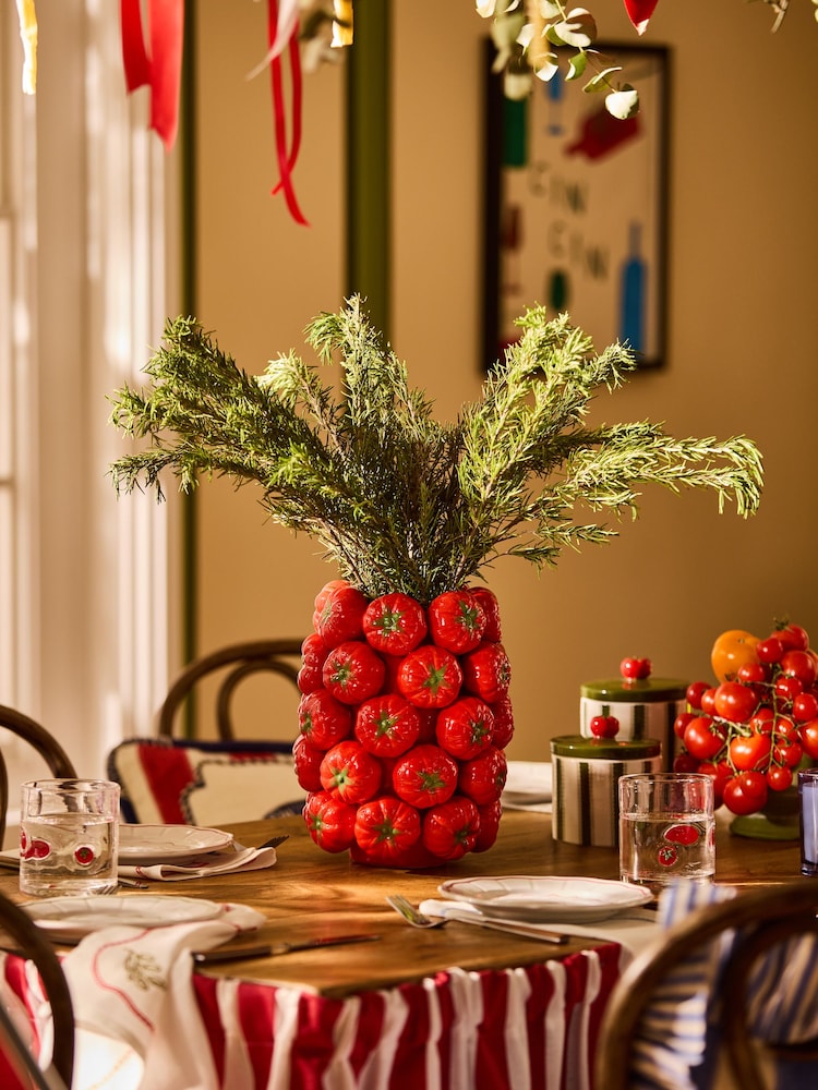 Lia Gold x Next Red Tomato Vase - Image 1 of 5 Lia Gold x Next Red Tomato Vase - Image 1 of 5
