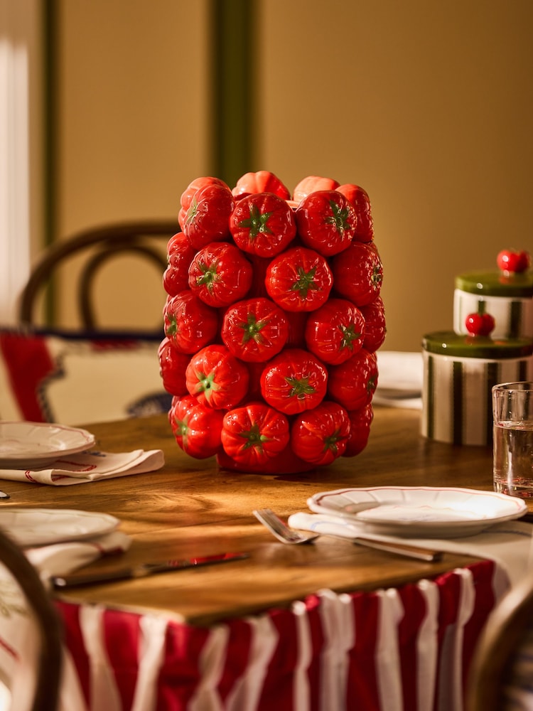 Lia Gold x Next Red Tomato Vase - Image 2 of 5 Lia Gold x Next Red Tomato Vase - Image 2 of 5