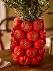 Lia Gold x Next Red Tomato Vase - Image 3 of 5