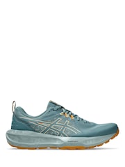 ASICS Teal Blue Gel Sonoma 8 Trail Trainers - Image 1 of 8
