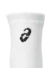 ASICS White Quarter Socks 6 Pack - Image 3 of 3
