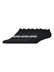 أسود - حزمة من 6 جوارب منخفضة من ASICS - صورة 2 من 2