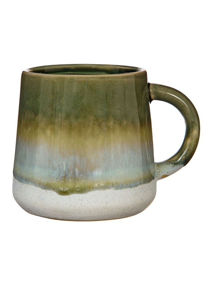 Sass & Belle Green Mojave Glaze Mug - Image 1 of 3