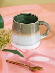 Sass & Belle Green Mojave Glaze Mug - Image 2 of 3