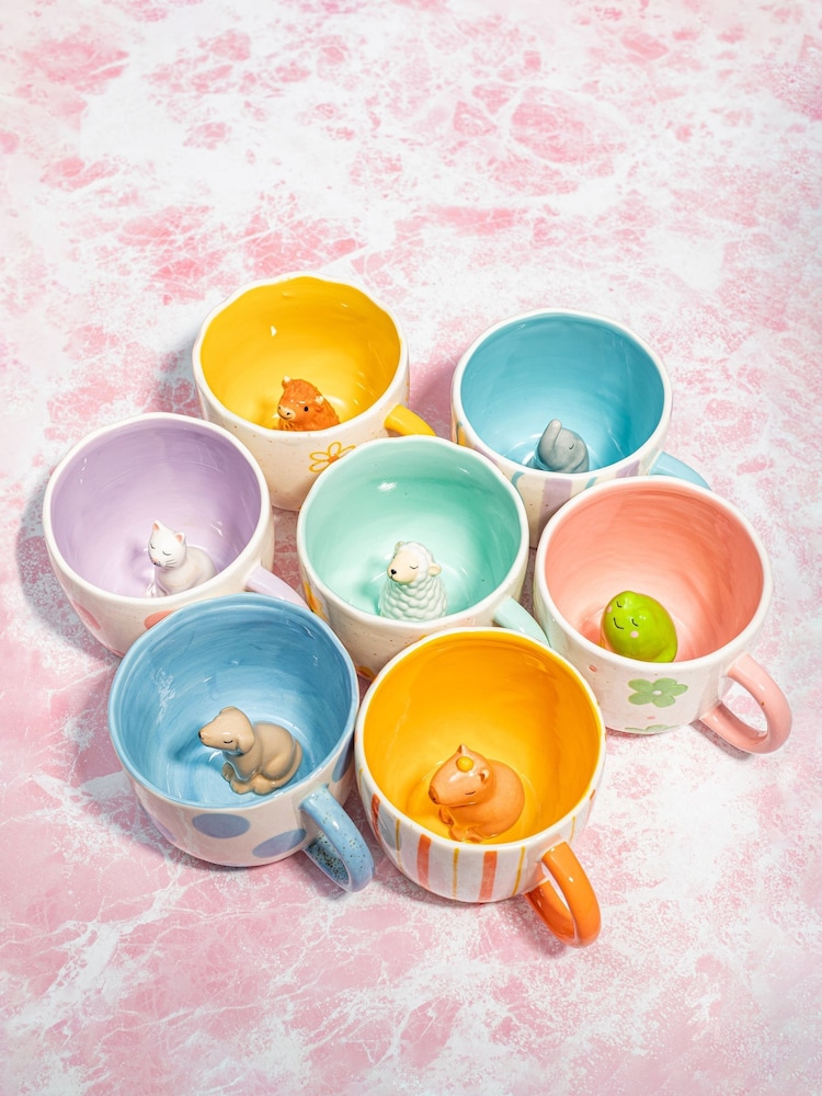 Sass & Belle Blue Surprise Dog Mug - Image 2 of 3