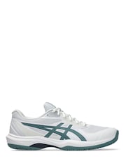 ASICS White/Blue Game Ff  Tennis Trainers - Image 1 of 7