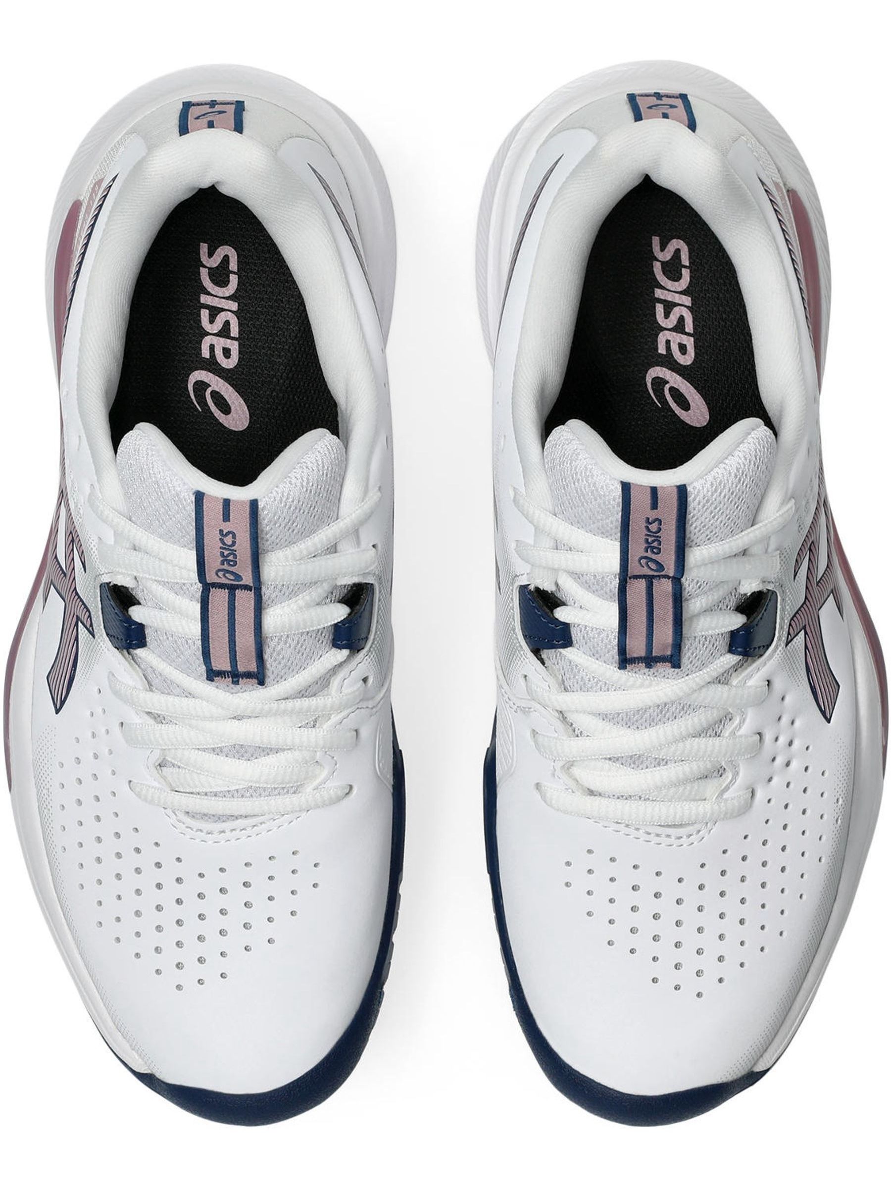 Buy ASICS White/Pink Gel-Challenger 15 Tennis Trainers from Next