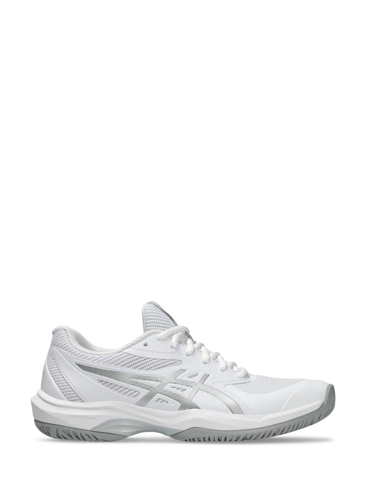 ASICS White/Silver Game FF Tennis Trainers - Image 1 of 7