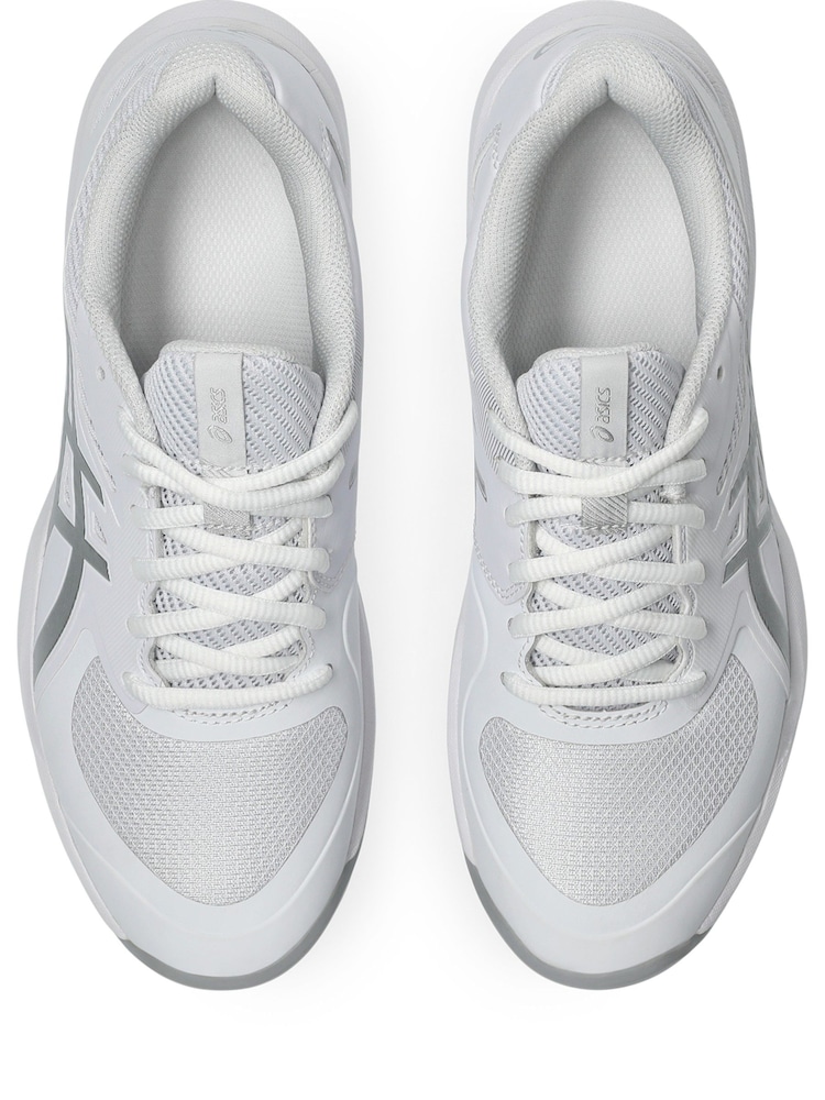 ASICS White/Silver Game FF Tennis Trainers - Image 7 of 7