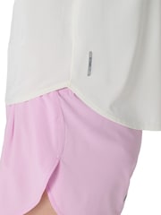 ASICS Cream Road Short Sleeve Top - Image 4 of 5