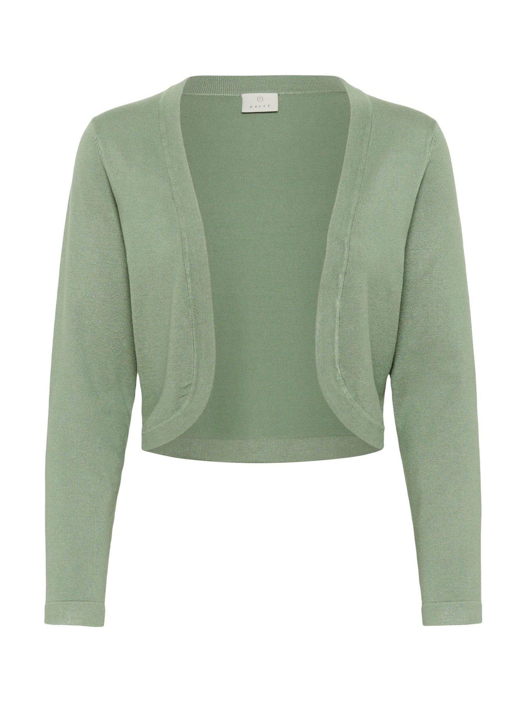 カーディガン the virgins sleeve bolero cardigan(green the Virgins - THE VIRGINS 袖先ファーカーディガンの通販 by