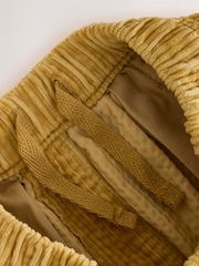 Yellow Wide Fit Textured Corduroy Pull On Trousers (3mths-7yrs) - Image 8 of 8