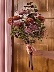 Laura Ashley Purple Artifical Floral Mixed Bunch - Image 2 of 5