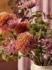 Laura Ashley Purple Artifical Floral Mixed Bunch - Image 3 of 5