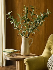 Laura Ashley Set of 3 Green Artifical Olive Stems - Image 1 of 5