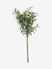 Laura Ashley Set of 3 Green Artifical Olive Stems - Image 5 of 5