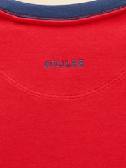 Joules Boys' Kipwell Red Long Sleeve Pyjama Set - Image 9 of 9