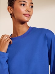 Friends Like These Cobalt Blue Long Sleeve Boxy T-Shirt - Image 5 of 6