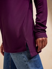 Friends Like These Aubergine Purple Tunic - Image 4 of 5
