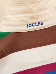 Joules Boys' Rugby Club Multi Stripe Long Sleeve Rugby Shirt - Image 8 of 8