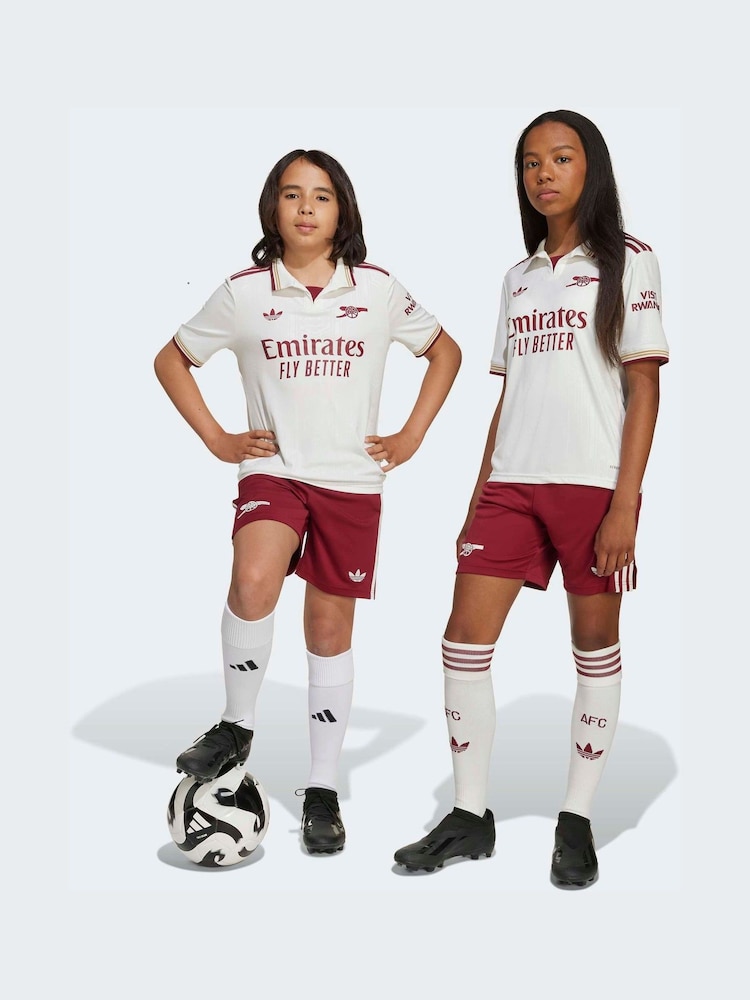 adidas Red Arsenal 25/26 Third Shorts - Image 1 of 6