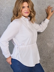 Live Unlimited White Tie Waist Shirt - Image 2 of 4