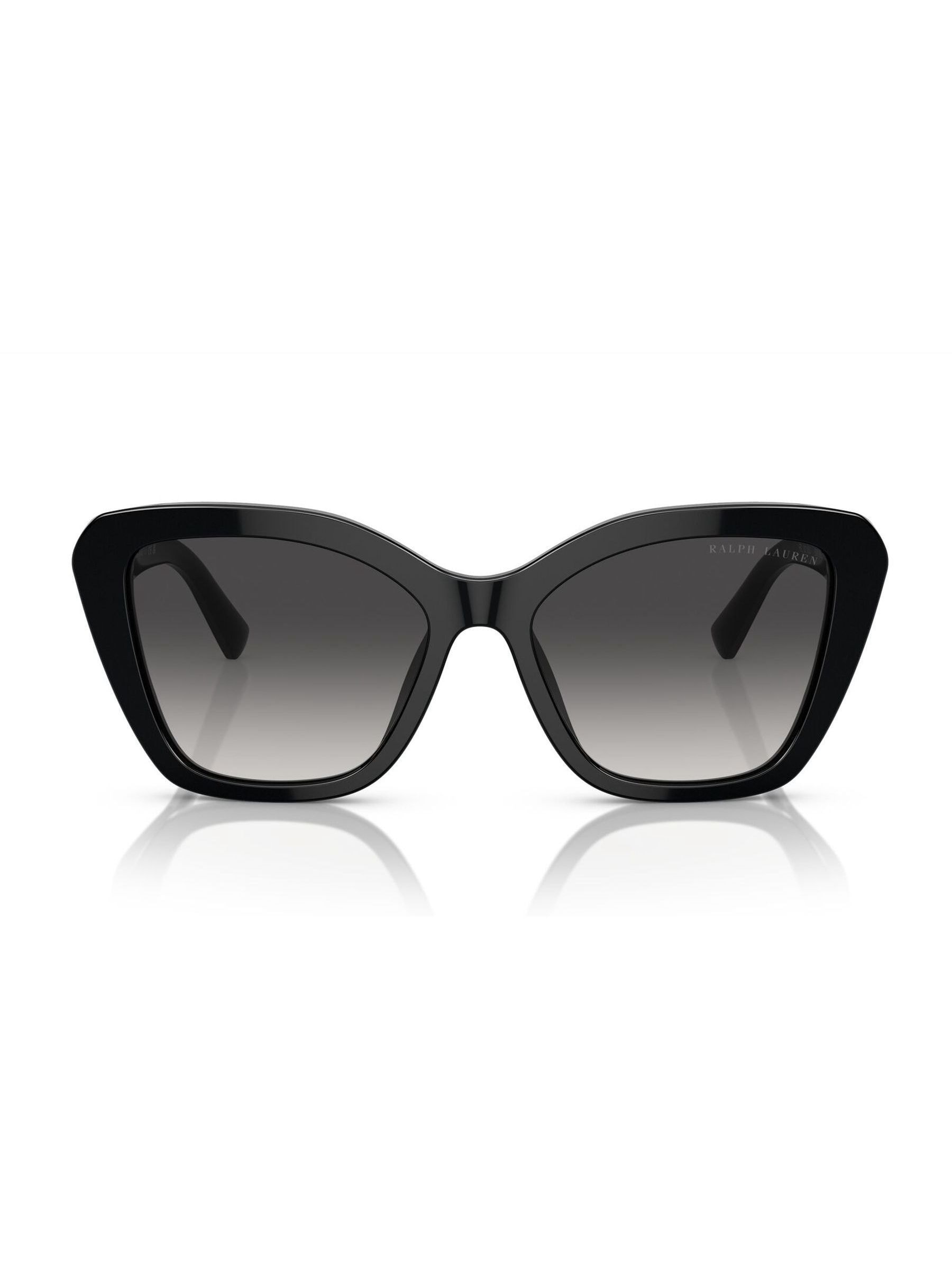 Ralph Lauren Woman Sunglass The Isabel - Frame color: Black, Lens color: Grey - Image 3
