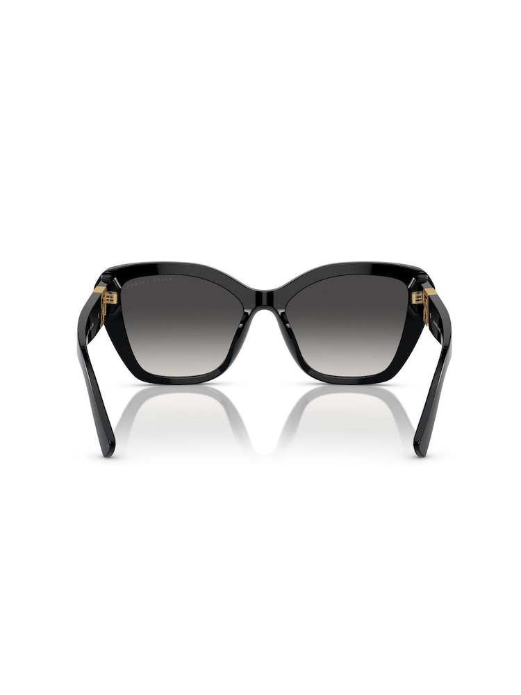 Ralph Lauren Black The Isabel Butterfly Sunglasses - Image 2 of 5 Ralph Lauren Black The Isabel Butterfly Sunglasses - Image 2 of 5