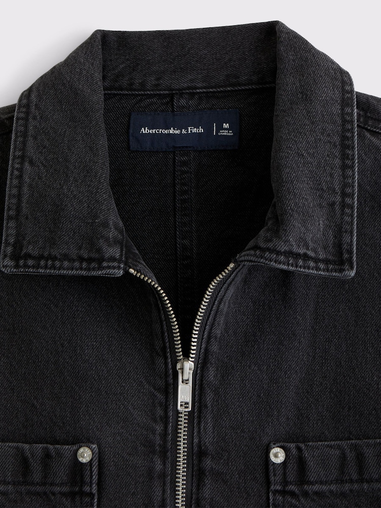 Abercrombie & Fitch Zip Shirt Jacket - Slika 2 od 2