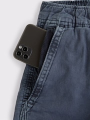 כחול  - Abercrombie & Fitch Casual Shorts - תמונה 7 מתוך 8