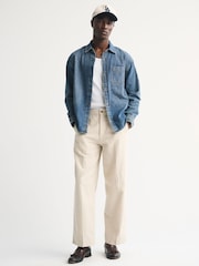 Abercrombie & Fitch Long Sleeve Denim Shirt - Slika 2 od 6